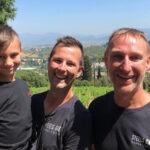 Owners Brad and Matthew at Steels Gate wines