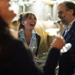 company wine tasting team event