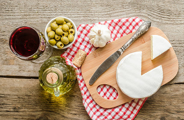 Camembert cheese and Pinot Noir