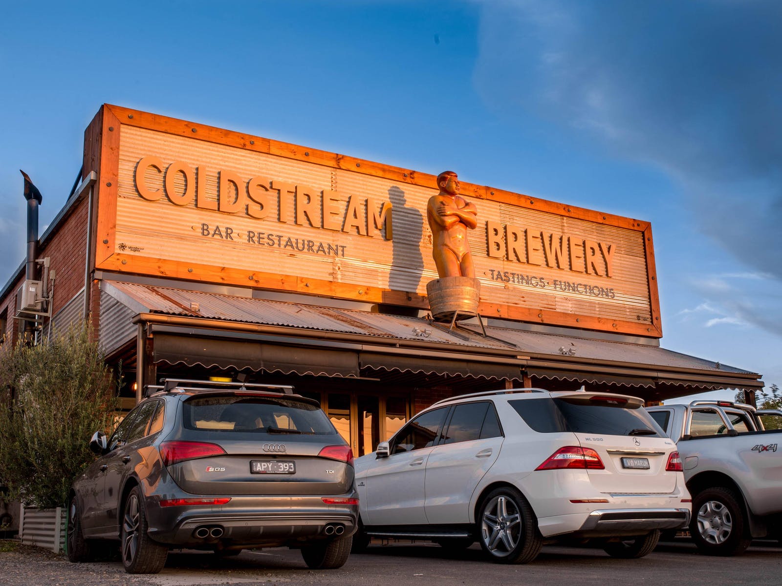 Front of coldstream brewery